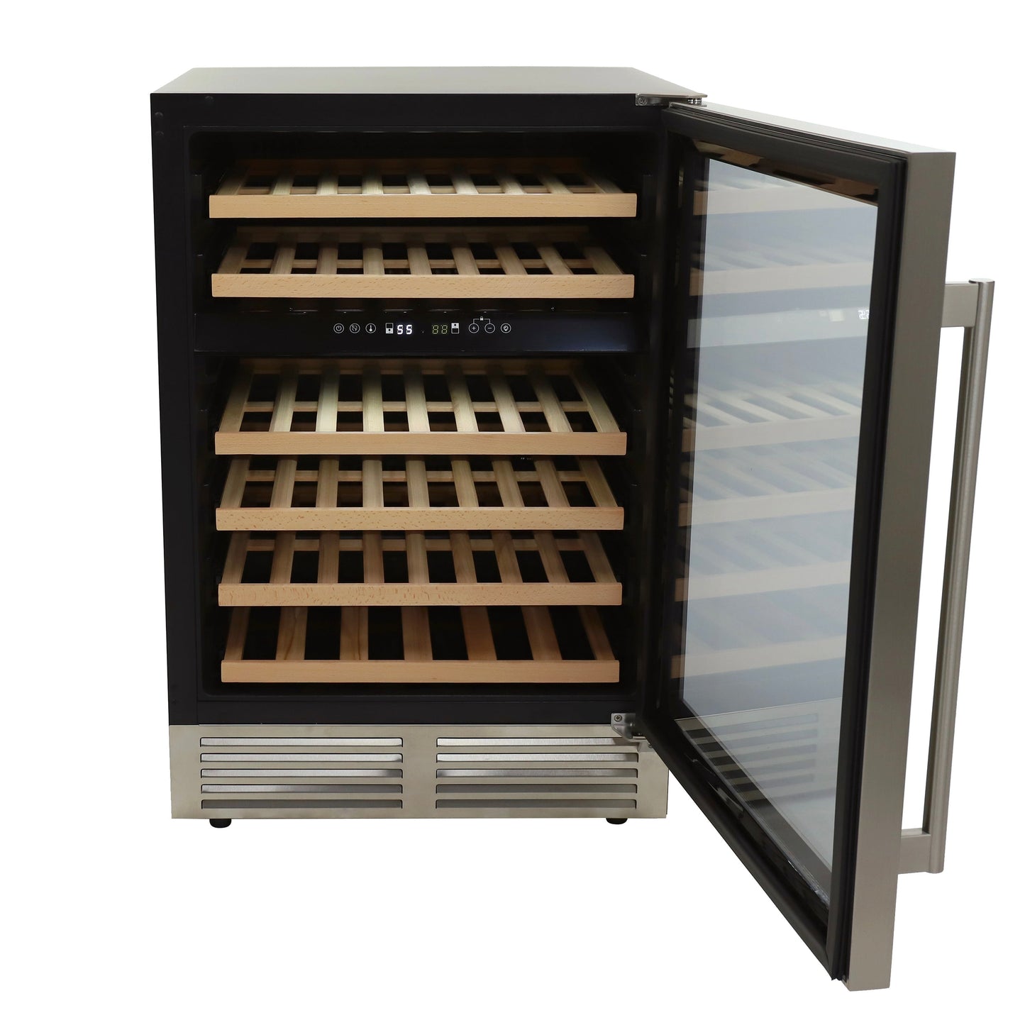 Avanti DESIGNER Series Dual-Zone Wine Cooler, 46 Bottle Capacity - WCD46DZ3S