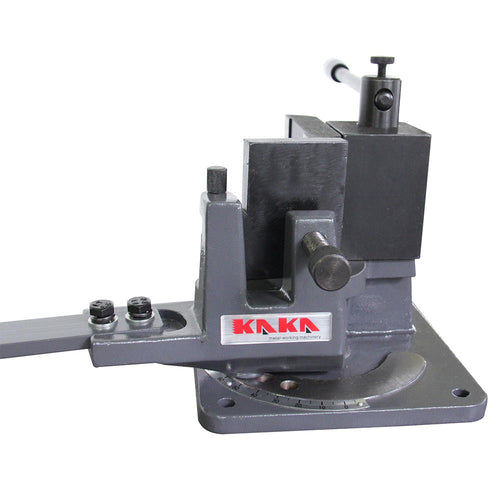 KAKA Industrial UB-100 Heavy-Duty Metal Bender, High Precision Hot and Cold Strip Steel, Flat Steel, Round Steel Metal Bender