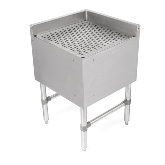 John Boos UBDB-2121-90-IC Underbar Corner Drain Board - JBUBDB212190IC