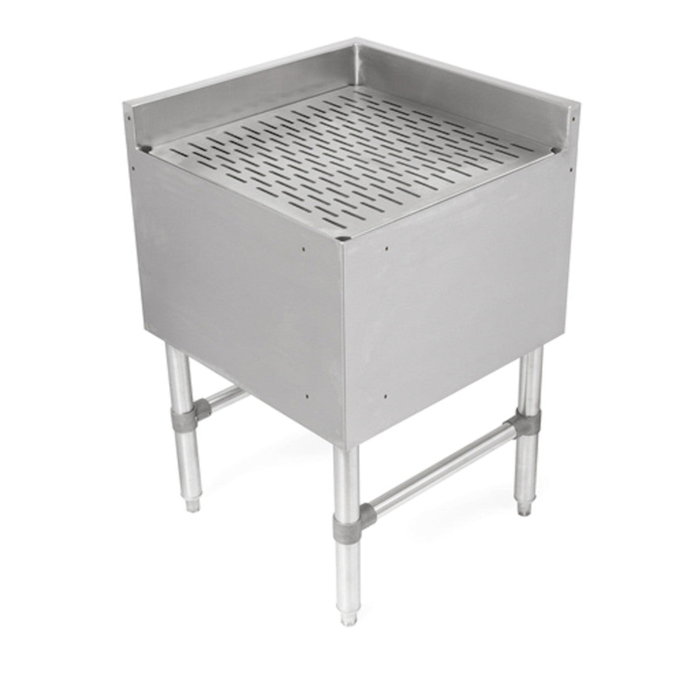 John Boos UBDB-2121-90-IC Underbar Corner Drain Board - JBUBDB212190IC