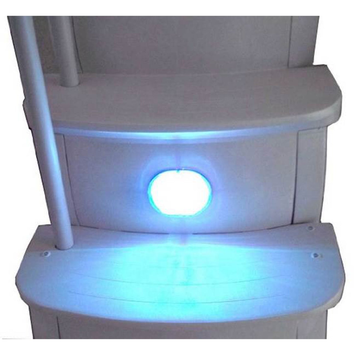 Main Access iStep Above Ground Swimming Pool Deck Entry Steps Ladder & LED Light -  59343