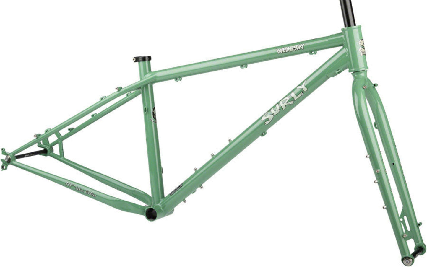 NEW Surly Wednesday Fat Bike Frameset - 26", Steel, Shangri-La Green - 210000045319
