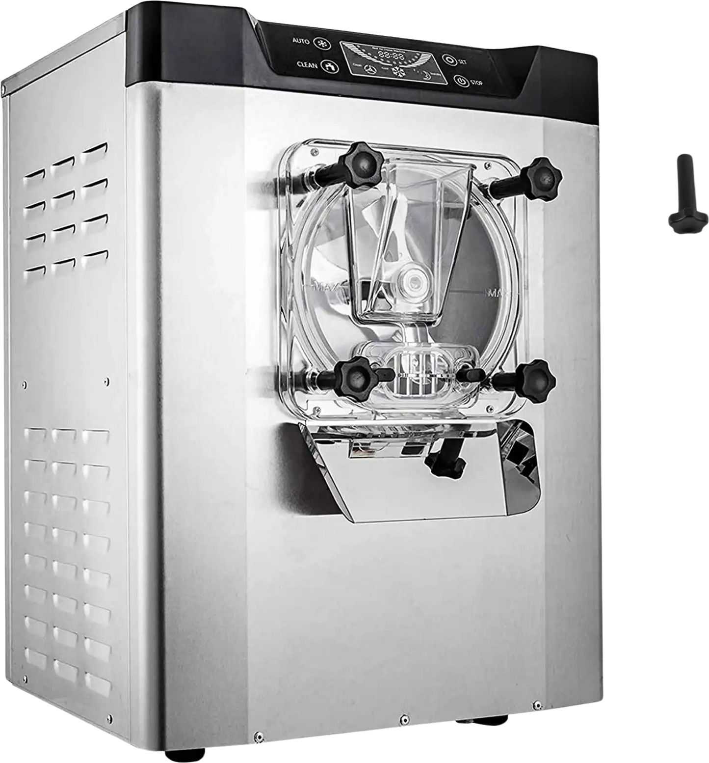 Richell Vevor Commercial Ice Cream Machine with LED Screen Auto Shut-Off One Flavor 1400W New - BJLJTSYBJBSYKF618V1