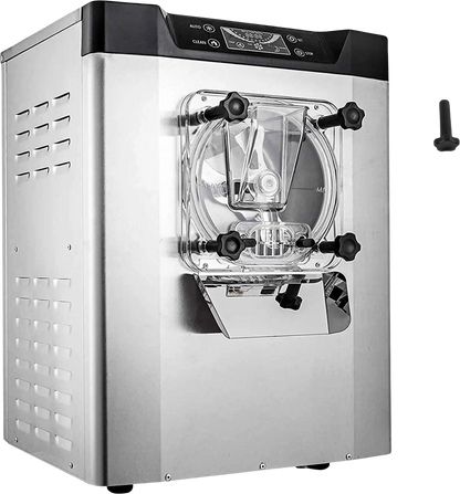 Richell Vevor Commercial Ice Cream Machine with LED Screen Auto Shut-Off One Flavor 1400W New - BJLJTSYBJBSYKF618V1