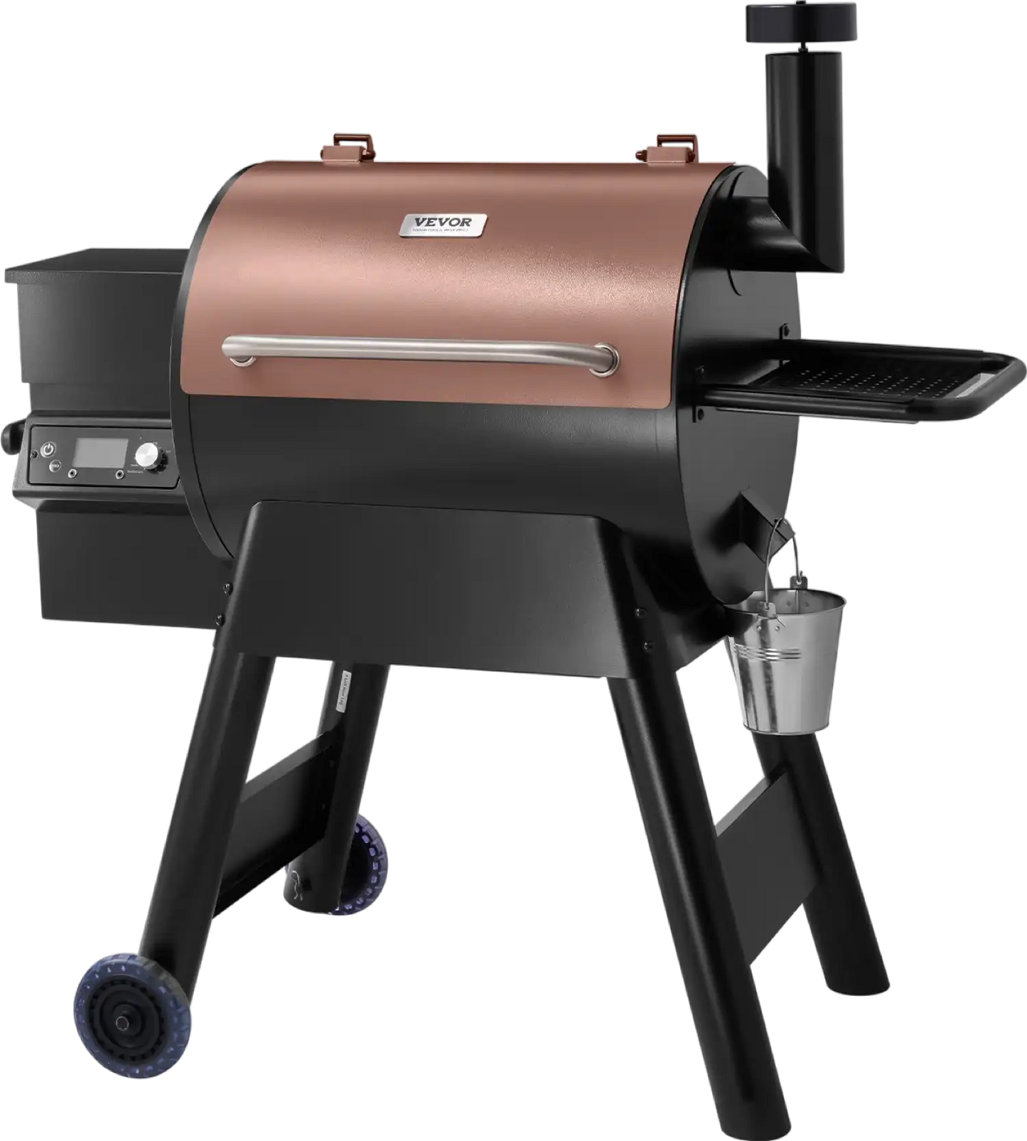 Richell Vevor Wood Pellet Grill Smoker 500°F Max Temp 575 Sq.in Cooking Area New - KLYXLLS575SQV881IV1