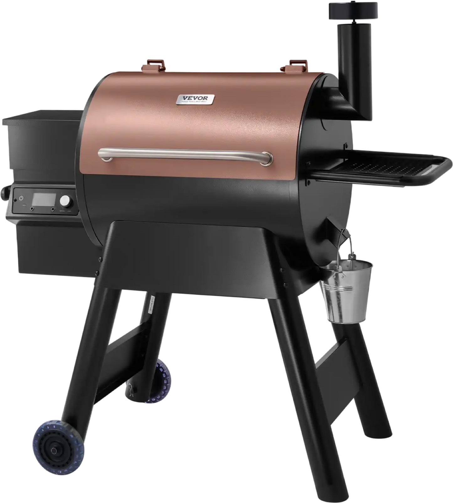 Richell Vevor Wood Pellet Grill Electric Smoker 575 Sq. In. with WiFi Control 500°F Max Temperature New - KLYXLSCLS57546YSFV1