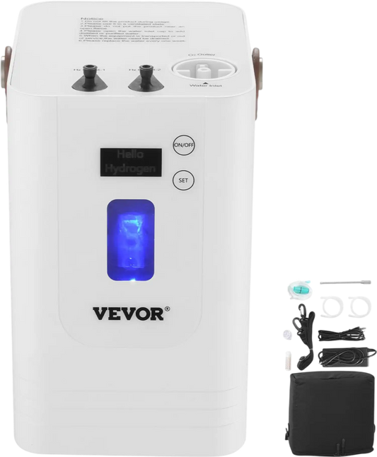 Richell Vevor Hydrogen Inhalation Machine 99.99% High Purity 450ml/min 3-Ports New - WLKQQXRJSX2410O4SV1