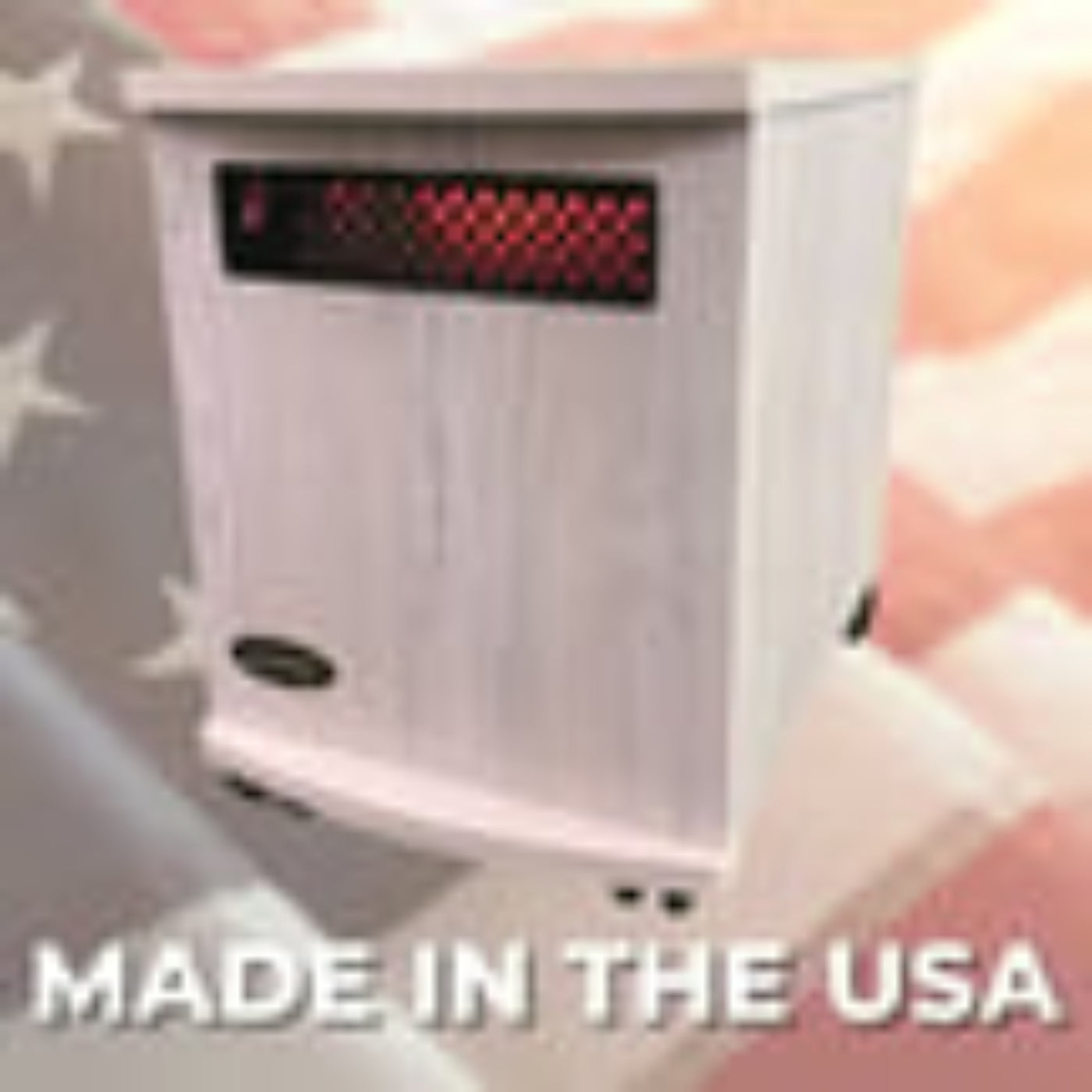 SUNHEAT | Original SUNHEAT USA1500-M Infrared Heater - Antique White | USA1500-M Antique White - USA1500-M Antique White