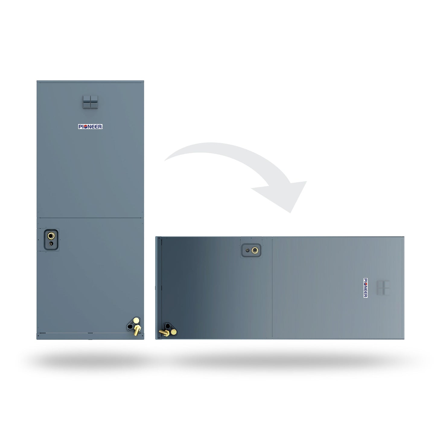 Pioneer Vertex 48,000 BTU 17.5 SEER2 230V Ducted Central Split Air Conditioner Inverter Heat Pump - DYC048GCSI18RD-05B