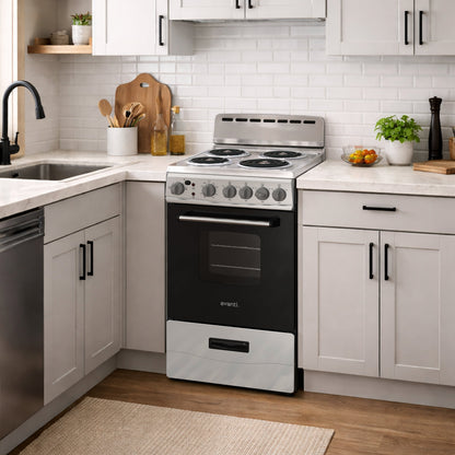 Avanti 20" Electric Range Oven with Framed Glass Door - ERU200P3S
