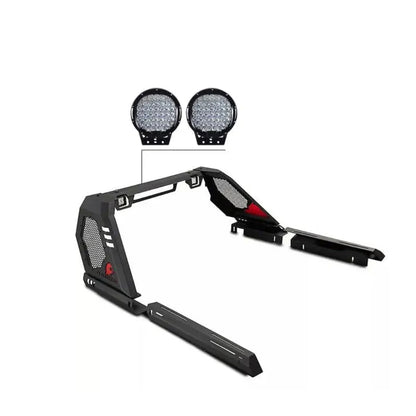 VIRB09B-PL69B Black Horse Vigor Roll Bar Kit - BLKRB09BPL69B