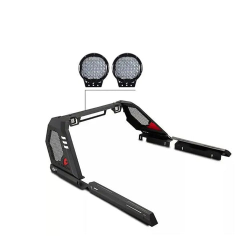 VIRB09B-PL69B Black Horse Vigor Roll Bar Kit - BLKRB09BPL69B