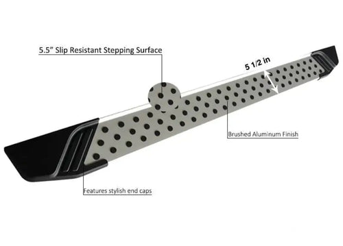 Black Horse VO-JPGC79 Vortex Running Boards - BLKVOJPGC79