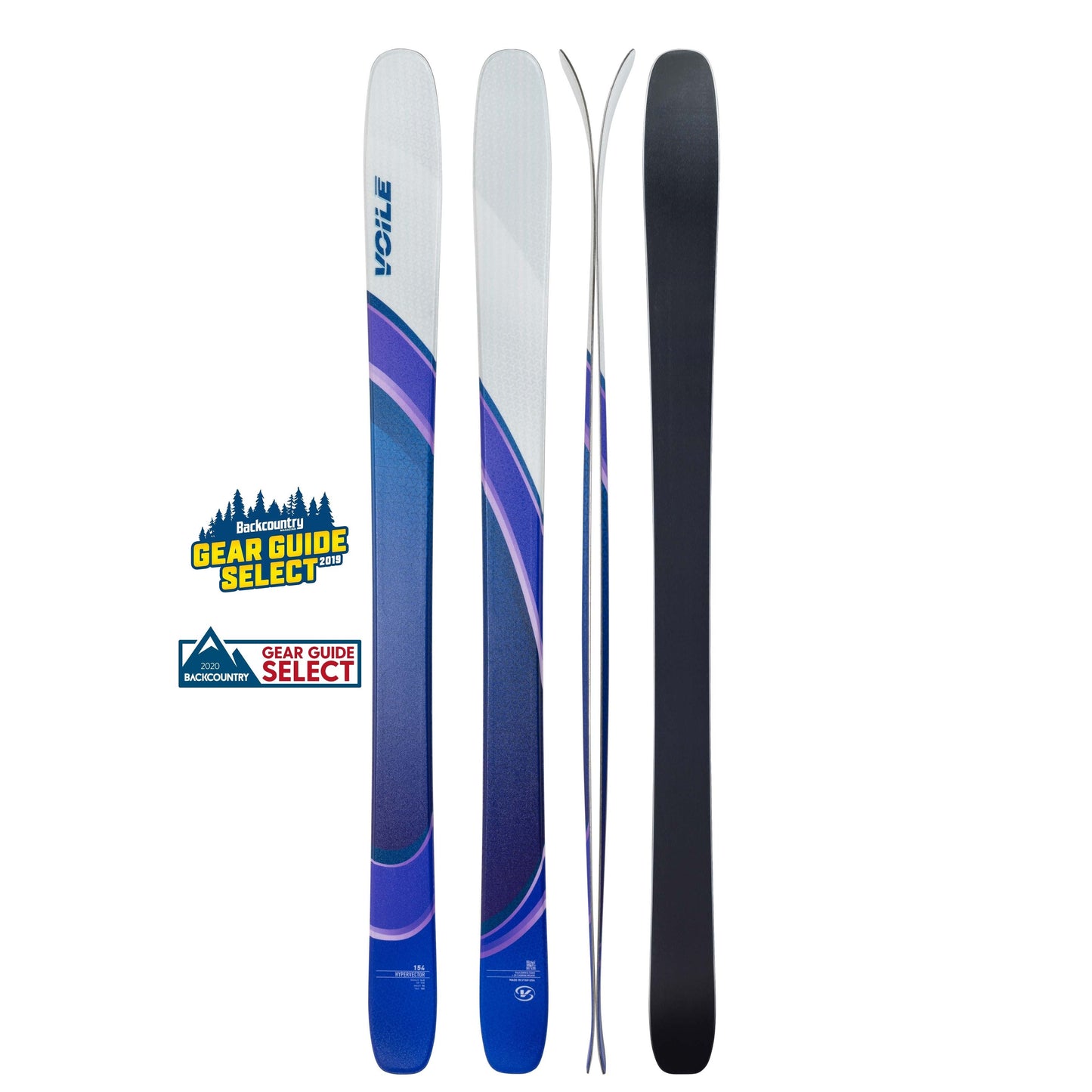Voile W HyperVector Alpine Touring Skis - 5107-154-2526