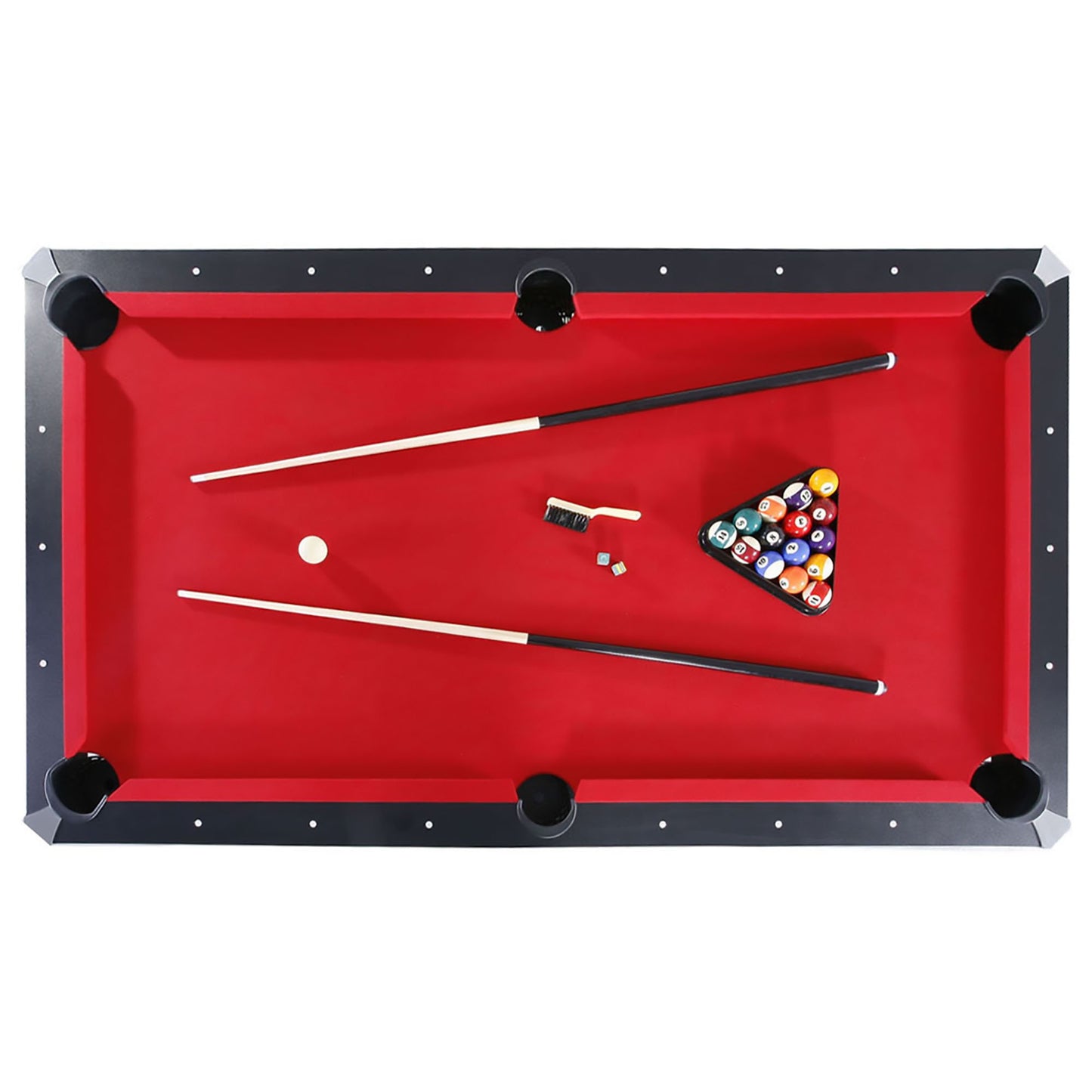 Hathaway Park Avenue 7ft Multi Game Table with Top & Benches - BG2530PR