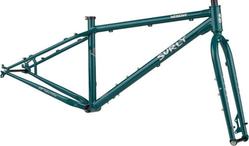 NEW Surly Wednesday Fat Bike Frameset - 26", Steel, OG Algae - 210000059674