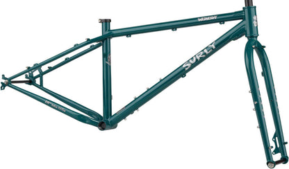 NEW Surly Wednesday Fat Bike Frameset - 26", Steel, OG Algae - 210000059674