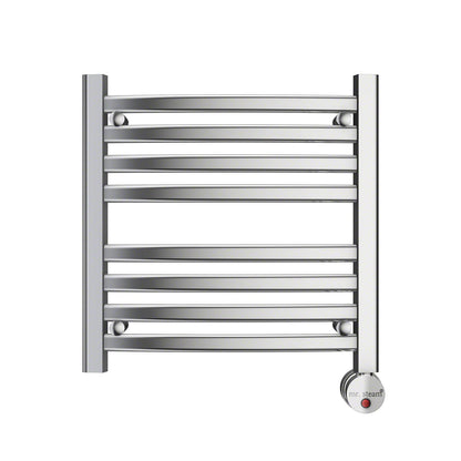 M.Stream - Broadway 8-Bar Wall-Mounted Electric Towel Warmer with Digital Timer - Polished Chrome - W219TPC