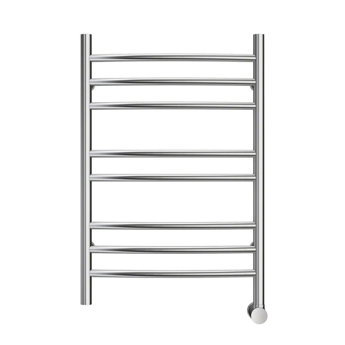 Mr. Steam W328 8-Bar Wall Mounted Electric Towel Warmer with Digital Timer in Stainless Steel Polished - W328TSSP