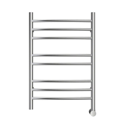 Mr. Steam W328 8-Bar Wall Mounted Electric Towel Warmer with Digital Timer in Stainless Steel Polished - W328TSSP
