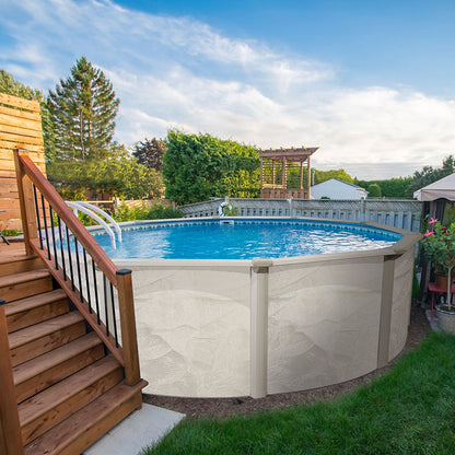 Aquarian Phoenix Series 15 Foot x 52 Inch Steel Frame Above Ground Swimming Pool  - 102337