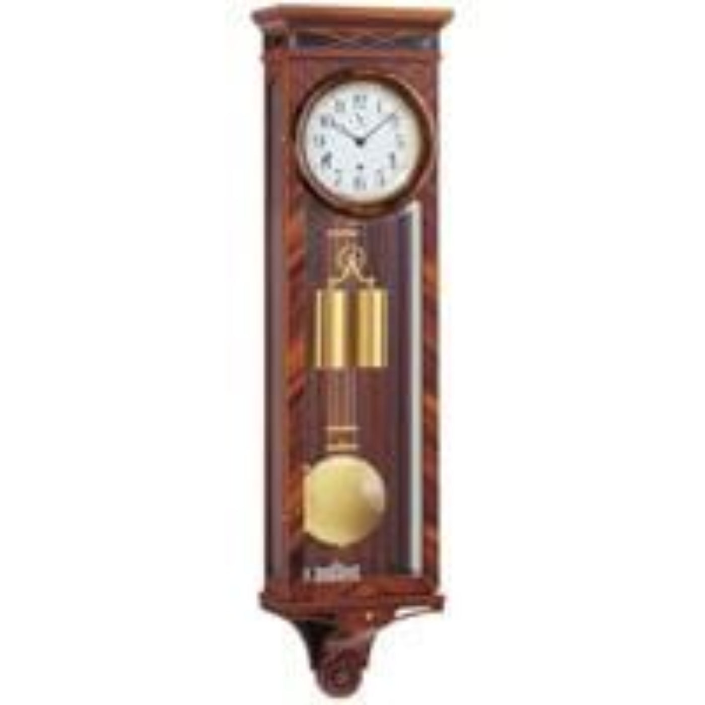 Kieninger Clocks  Weight Regulator Wall Clock, Westminster Chime, Rosewood - WR 2591-56-02