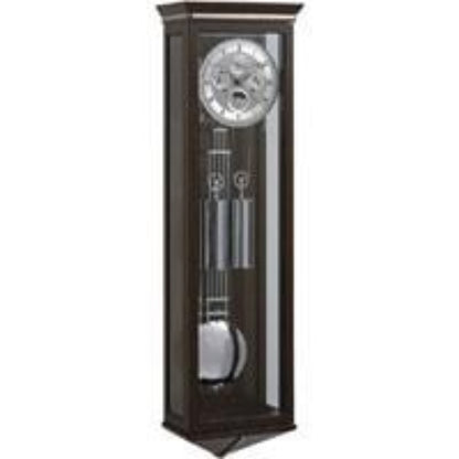 Kieninger Clocks Charleston  Weight Regulator Wall Clock, Calendar, Moonphase, Gong Strike, Walnut - WR 2547-22-01