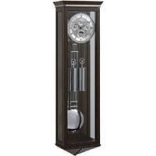 Kieninger Clocks Charleston  Weight Regulator Wall Clock, Calendar, Moonphase, Gong Strike, Walnut - WR 2547-22-01