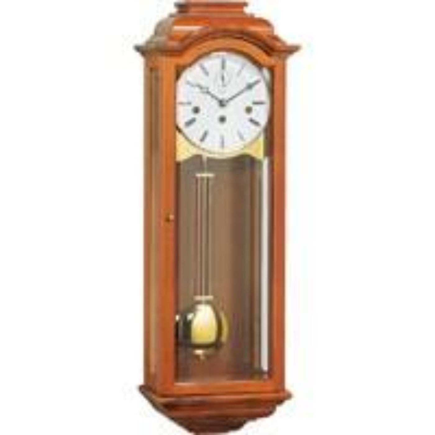 Kieninger Clocks Wall Clock Regulator, Spring-Wind Wall, Westminster Chime, Natural Cherry - SW 2702-41-01