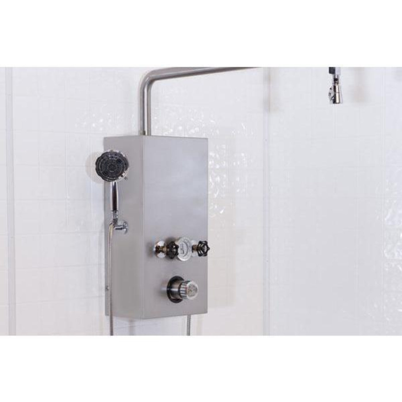 Touch America  Water Werks Cascade Vichy Shower / Stainless Steel Rain Bar (5 Heads) - WM-548101