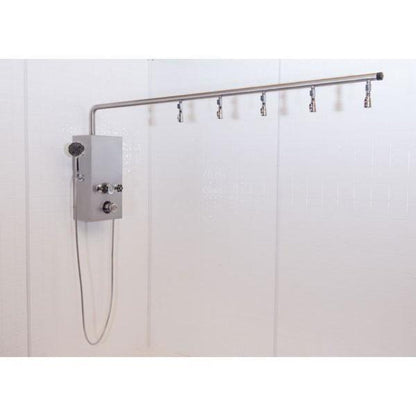Touch America  Water Werks Cascade Vichy Shower / Stainless Steel Rain Bar (5 Heads) - WM-548101