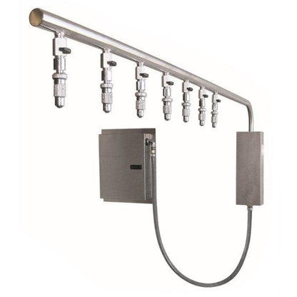 Touch America Water Werks Typhoon Vichy Shower / Stainless Steel Rain Bar (with 7 Heads) - WW-Typhoon