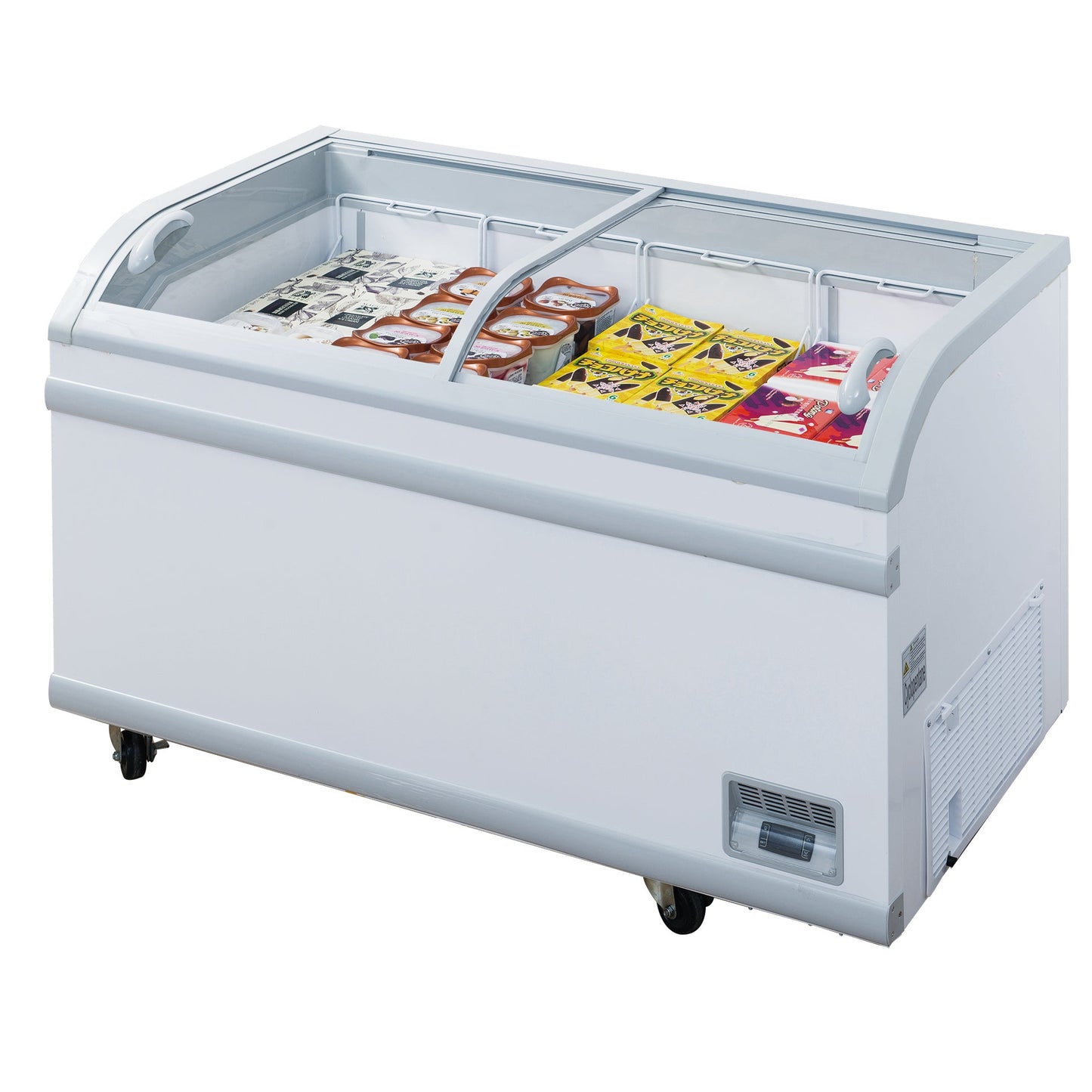 Chef AAA -  Commercial 56" Glass Door Frozen Food or Ice Cream Chest Freezer Display - TD-500Y,