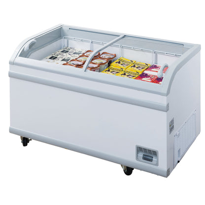 Chef AAA - Commercial 79" Glass Door Frozen Food or Ice Cream Chest Freezer Display -  TD-700Y