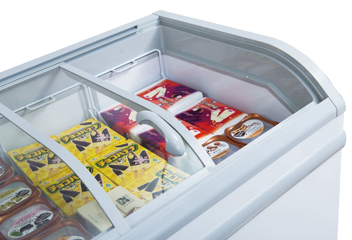 Chef AAA -  Commercial 56" Glass Door Frozen Food or Ice Cream Chest Freezer Display - TD-500Y,