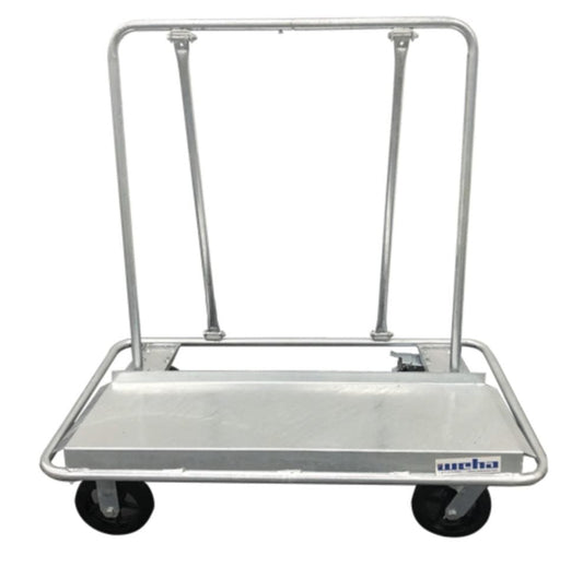 WEHA GALVANIZED GRANITE SHOP CART - BROKEN DOWN - 145502