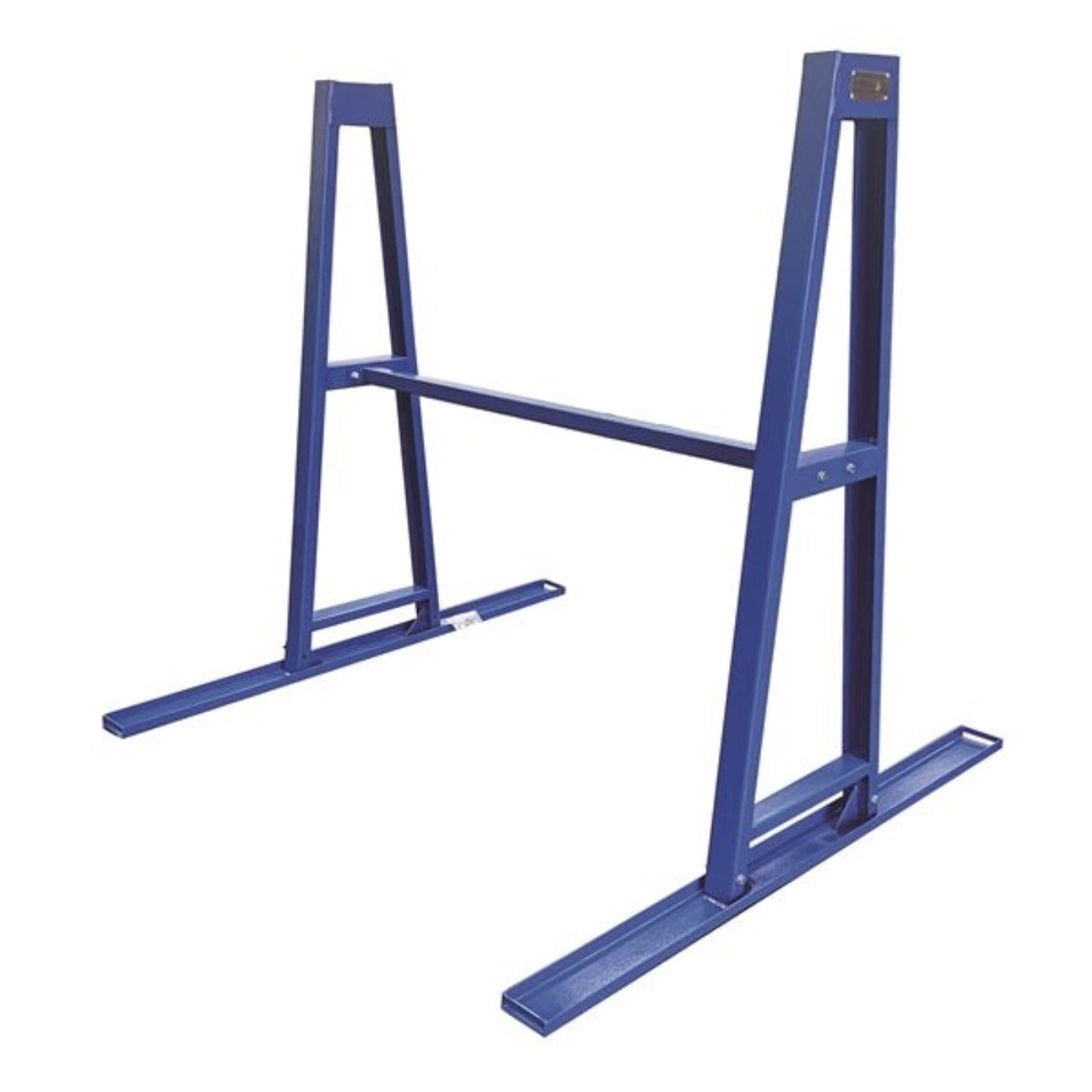 Weha Safety Blue Granite and Stone A Frame Storage Rack Double - 137635