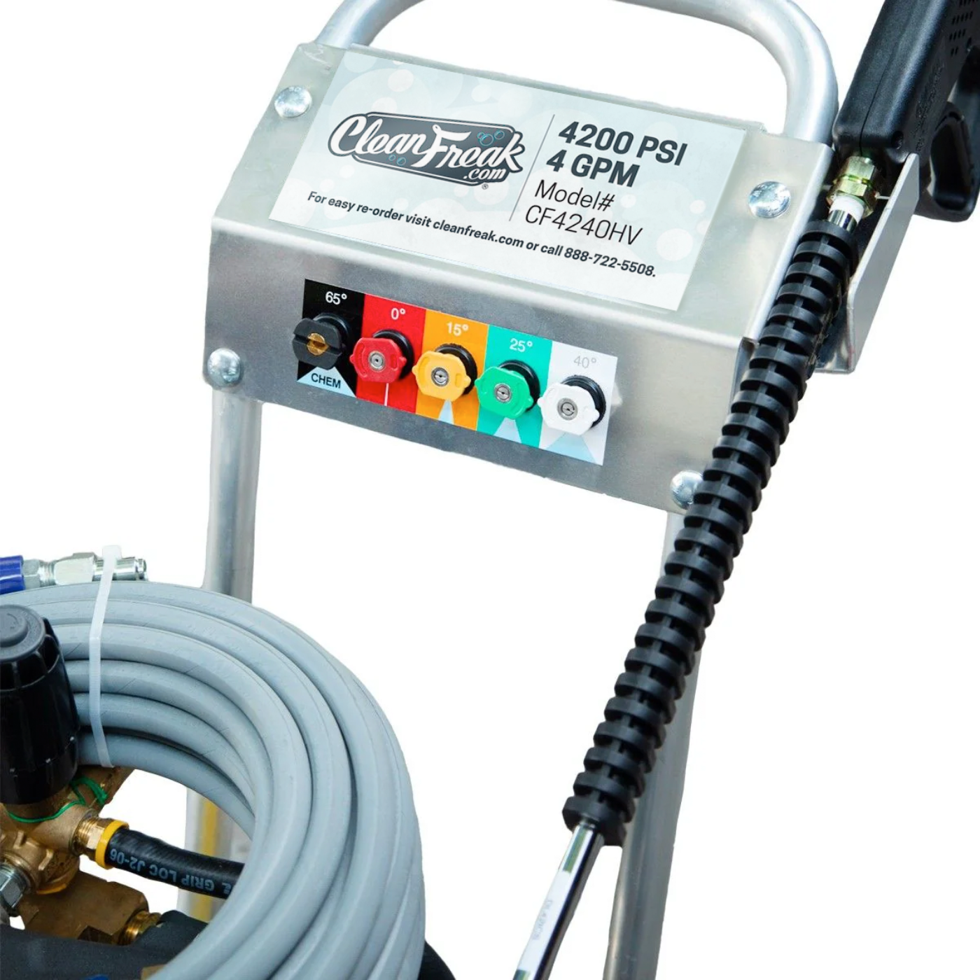 CleanFreak 4.0 GPM Pressure Washer w/ Honda GX390 Engine (Gas) - 4,200 PSI - WET-CF4240HV