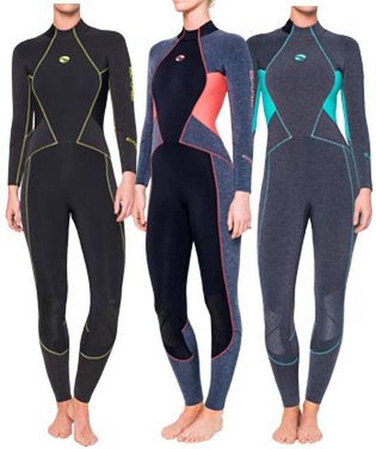 Zeagle Bare 3mm Evoke Full Wetsuit - WET309 10PLS-AQU