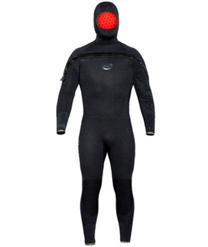 Zeagle Bare 8/7mm Mens Velocity Ultra Full Wetsuit Hooded - WET346 02-SM