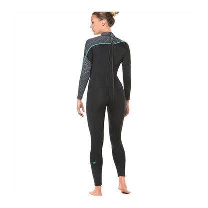 Zeagle Bare 7mm Womens Elate Full Wetsuit - WET401 02-GRY