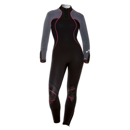 Zeagle Bare 3/2mm Womens Nixie Ultra Full Wetsuit - WET406 02-BLK