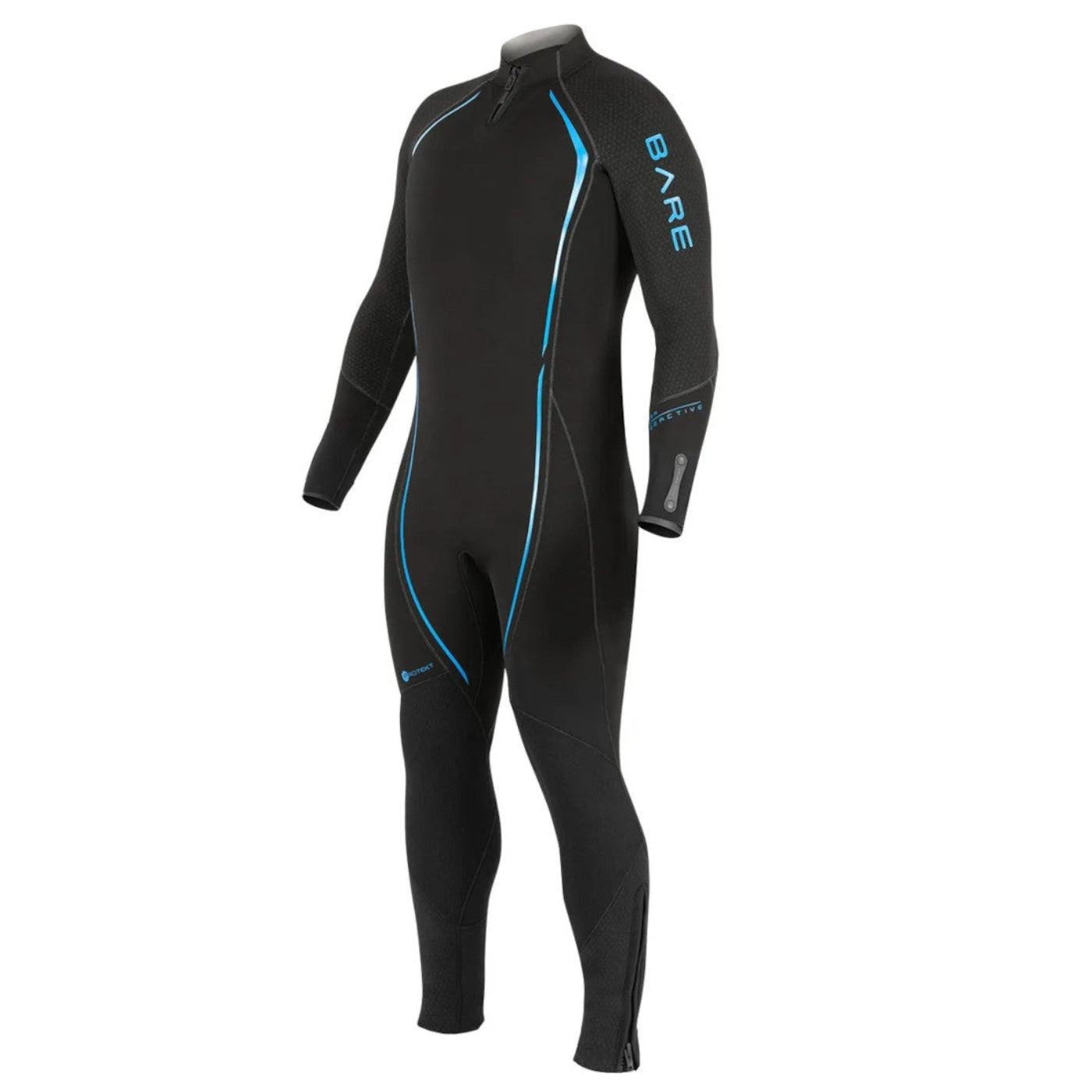 Zeagle Bare 5mm Mens Redraft OMNIRED Full Wetsuit - WET465 02-SM-BLK
