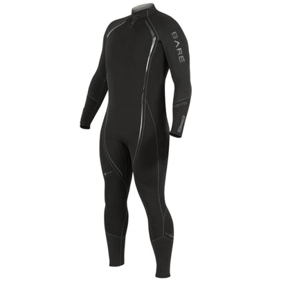 Zeagle Bare 3mm Mens Redraft OMNIRED Full Wetsuit - WET466 02-SM-BLK