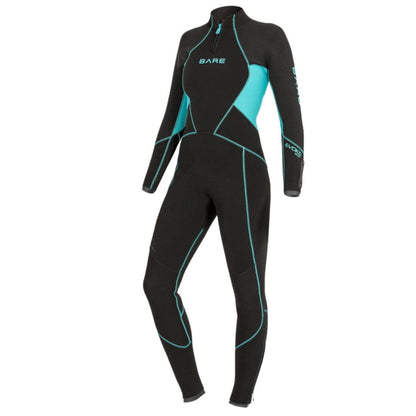 Zeagle Bare 7mm Womens Evoke Full Wetsuit 2021 - WET474 02_AQU