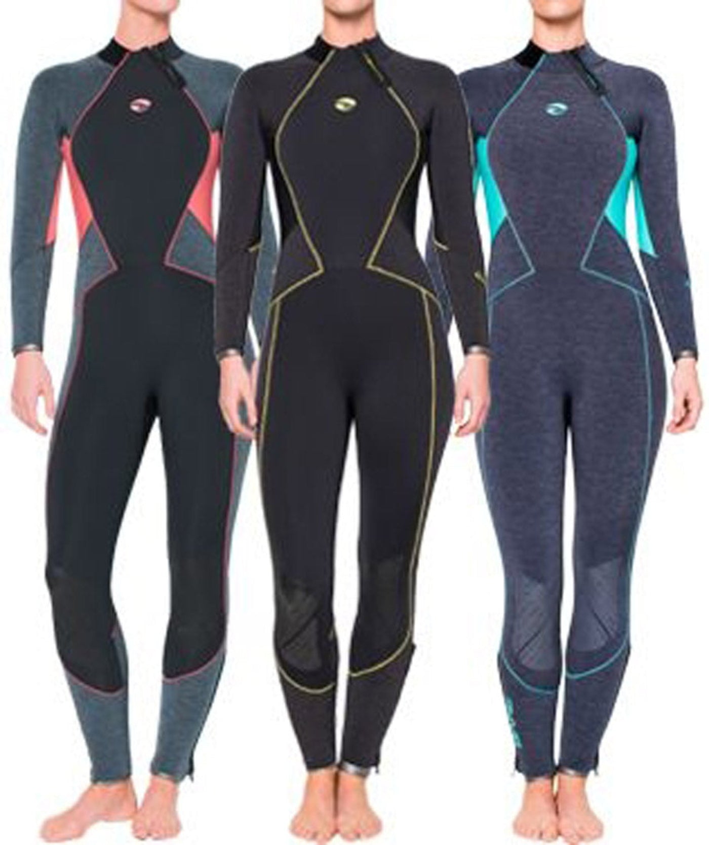 Zeagle Bare 7mm Evoke Full Wetsuit - WET311 08PLS-AQU