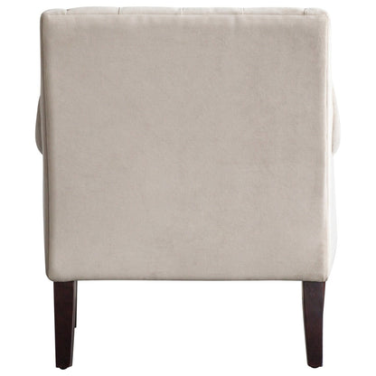 New Pacific Direct Marlene Velvet Fabric Tufted Accent Chair 1900121-346