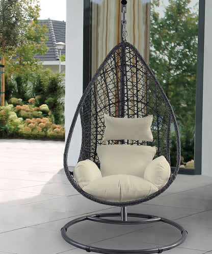 Whiteline Modern Living Bravo Outdoor Egg Chair - EG1684