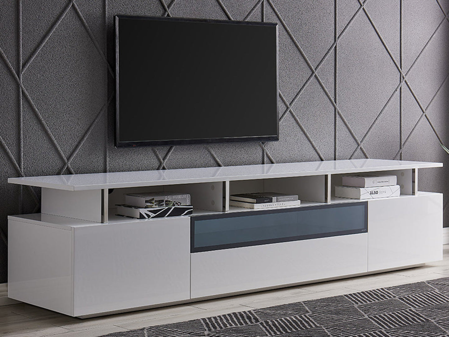Whiteline Modern Living Taylor TV Unit - EC1398