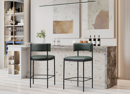 Whiteline Modern Living Envie Counter Stool - BS1821P-GRN